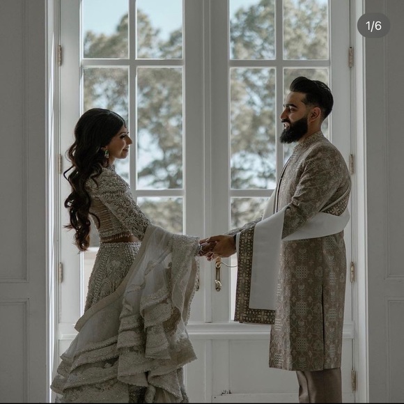 SUFFUSE BRIDAL lehenga DRESS - Picture 4 of 7